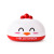 Creative Style Rb286 Cartoon Chicken Soap with Lid Finishing Box Plastic Draining Soap Storage Box Factory Supply