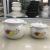 Hotel/Household Health Ceramic Hand-Painted Soup Pot White 7.2L