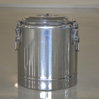 Stainless Steel Insulated Meal Box Tea Bucket Commercial Bucket Hotel Kitchen Canteen Insulated Bucket Food Delivery Bucket Soybean Milk Barrel