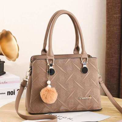 2020 Autumn and Winter New Retro One-Shoulder Crossbody Portable Women's Bag Stylish Elegant and Simple Trendy Factory Direct Sales