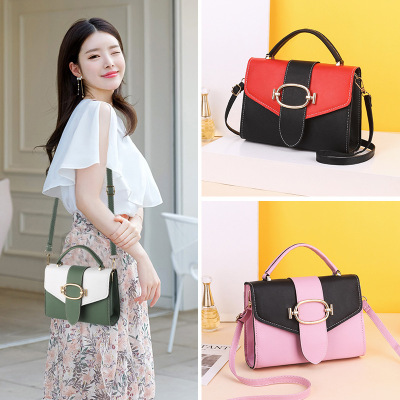 Autumn Summer Season Change Women's Bag New 2020 Creative Color Matching Handbag Ins All-Matching Shoulder Messenger Bag