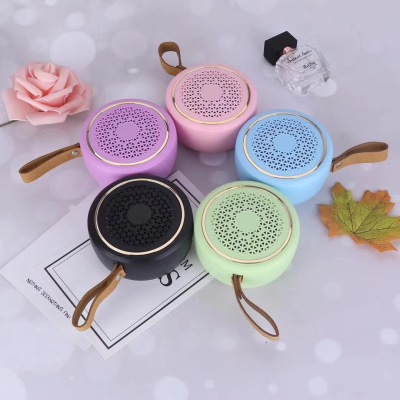 Factory Direct Sale New Macaron Color Plating Bluetooth Wireless Stereo Wireless Call with Lanyard