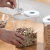 B35-211 Transparent Sealed Jar Storage Jar Kitchen Storage Plastic Jar Grain Cereal Can Snack Storage Box