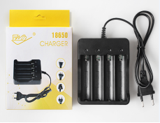 18650 Four-Charge Wire Charger: (US Standard, European Standard)