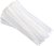 12-Inch White Zip Ties (100 Pack),40-Pound Strength Nylon Cable Ties Bolt Tuning Device