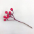 Christmas Red Ball Berry Christmas Head Band Ornament Accessories Fruit Models Garland Rattan Strip Material