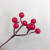Christmas Red Ball Berry Christmas Head Band Ornament Accessories Fruit Models Garland Rattan Strip Material