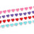 Factory Direct Sales Products in Stock New Children's Clothing Accessories Clothing Lace Environmentally Friendly Colorful Peach Heart Water Soluble Lace