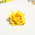 Factory Wholesale Flocking Artificial Rose Triangle Roll Rose Head Flower Arrangement Handmade Silk Flower Fake Flower Qixi Gift