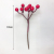 Christmas Red Ball Berry Christmas Head Band Ornament Accessories Fruit Models Garland Rattan Strip Material