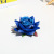 Factory Wholesale Flocking Artificial Rose Triangle Roll Rose Head Flower Arrangement Handmade Silk Flower Fake Flower Qixi Gift