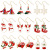 Christmas Earrings CrossBorder Ear Stud Explosion Creative Personality Christmas Ear Ring Ear Pendant Ornament