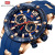 MINI FOCUS Multi-Function Watch Sports Men's Waterproof Quartz Watch Silicone Band Men's Hand Watch 0349g