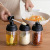 Seasoning Box Kitchen Supplies Household Seasoning Jar Glass Combination Set Salt Sugar Transparent Seasoning Bottle Complete Collection