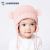 Cross-Border Langzhen Winter New Baby Wool Hat with Velvet Knitted Earmuffs Hat Cold-Proof Warm Children's Hat