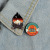 Oil Baking Varnish Alloy Brooch Heart Cup Explore Outdoor Adventure Ticket Hourglass Pin Brooch