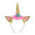 Unicorn Hairband Halloween Children's Headband Birthday Holiday Party Baby Hair Accessories Headdress Unicorn Party