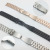 For Apple Watch Three Beads Stainless Steel New Style Strap IWatch Metal Smart Watch Strap