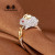 Zodiac Ring Female Index Finger Opening PlatinumPlated Animal Chicken Ring Japanese and Korean Fashion Ornament Whole