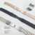 For Apple Watch Three Beads Stainless Steel New Style Strap IWatch Metal Smart Watch Strap