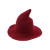 2019 European and American Foreign Trade Hot Halloween Cool Wizard's Hat AliExpress Amazon Spire Big Brim Wool Hat