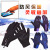 Touch Screen Gloves Women's Outdoor Winter Warm Fleece Skiing Pu Zipper Waterproof Men's Motorcycle Riding Sports Gloves