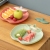 X62-335 Candy Plate Dried Fruit Plate Melon Seeds Plate Creative Modern Living Room Coffee Table Snack and Fruit Plate Nordic Style