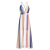 Wish Amazon European and American Cross-Border Backless Cross Strap Bohemian Printed Swinging Skirt Dress