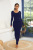 European and American Hot Selling Amazon AliExpress Women's Sexy Vest Dress Fashion Long-Sleeved Cool Dress