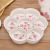 Modern Creative Dried Fruit Box Household Seperated Northern European Candy Box Melamine Household Living Room Melon Seeds Plate Dried Fruit Tray