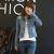 2020 Spring and Autumn New Jeans Coat Women's Long-Sleeved Korean Jacket Short Slim Hole All-match Shirt Large Size