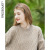 Women's New round Neck Loose Sweater Thick Coat Women's KoreanStyle Linen Flower Color LongSleeved Cashmere Sweater 8012