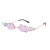 2020 New Style Cool Flame Sunglasses Female Metal Frameless Sunglasses Fashion Ball Funny Glasses