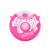 Online Celebrity Hot Creative Cartoon Children's Donut Cup with Straw Strap Portable Student Cute Plastic Cup