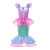 Halloween Costume European and American Style Children's Mermaid Princess Dress Girl's Dress Kids' Skirt