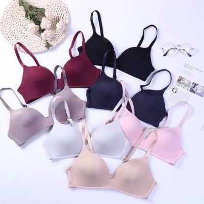 Underwear Women's Thin Underwear Bra without Steel Ring Sexy Gather Comfortable Breathable Seamless Bras Sleep Bra Bra