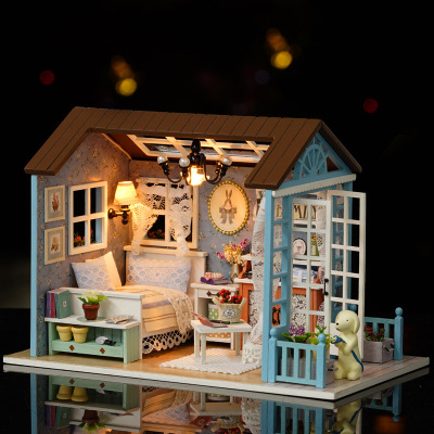 CUTE ROOM DIY Cabin Handmade Assembled Model House Factory Wholesale SEE LAND Time Creative Gift