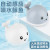 Cross-Border Hot Selling Electric Small Whale Induction Water Spray Light Universal Music Stall Swimming Baby Bath Toys