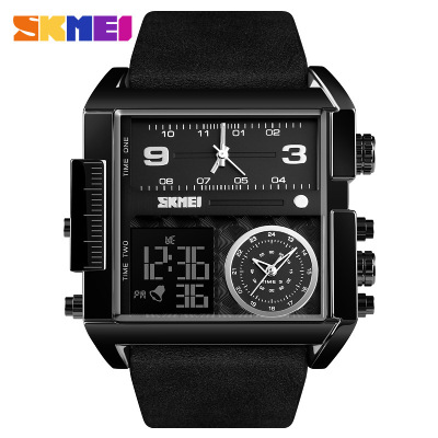 Always Beautiful Fashion Trendy Men's Square Large Dial Assertive Three Quartz Watch 1391 Watch Factory Direct Sales