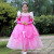 New Belle Princess Dress Pink Children's Bubble Skirt Dress Performance Skirt Halloween Blue CrossBorder Boutique Purple