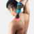 Cross-Border Massage Gun Fascia Gun Muscle Massager Fitness Exercise Relaxation Device Massage Gun Charging USB