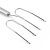 Factory Direct Sales Stainless Steel Line Handle Roast Chicken String Large Turkey Fork Roast Sheep Fork Outdoor Barbecue Tools