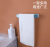 Best-Seller on Douyin Punch-Free Shoe Rack Macaron Bathroom Slipper Rack Simple Toilet Storage Wall-Mounted Storage Rack