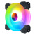 Cool Month Jade Bracelet RGB Case Fan 12cm Desktop Computer Fan Colorful Color Changing Eclipse Mute Fan