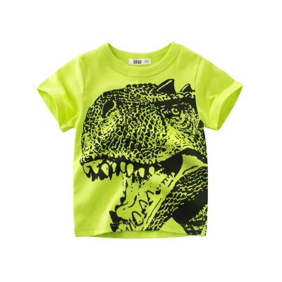 Children's Clothing Small and Medium Boy's ShortSleeved Tshirt Baby Bottoming Shirt Children's Clothing a Consignment