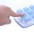 Silicone Ice Cube Mold Household Frozen Ice Cube Refrigerator Square Plastic Ice with Lid DIY Supplementary Food Box