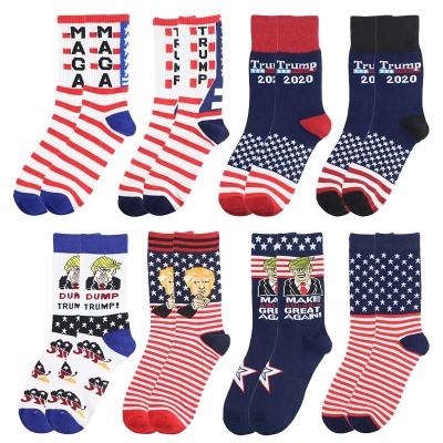 2020trump Socks Trump Election Socks Tube Spot Maga Socks Cotton Hose Socks Trump Socks