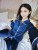 Amazon Cross-Border Dedicated Pajamas Set Silk Long-Sleeved Leisure Tops Women's Spring and Autumn Hair