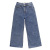 Style for Autumn and Winter Girl's Jeans Loose Slimming Mopping Wide Leg Drape Daddy StraightLeg Pants CrossBorder Ins
