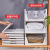 Clothes Storage Box Drawer-Type Plastic Stacks Wardrobe Storage Layered Partition Pull Foldable Stacked Clothes Artifact